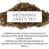 Kadambri Teas Organic Green Tea from Abali Organic Tea Estate Assam | Whole Leaf Orthodox Tea