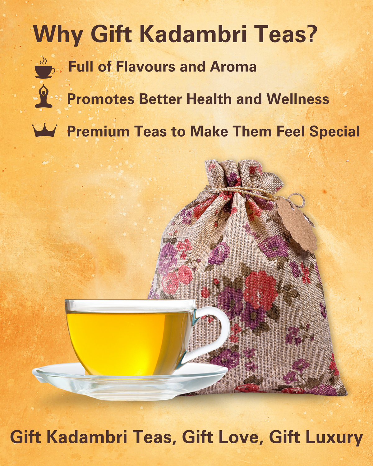 Rakhi Hamper for Brother & Bhabhi, Green Tea & Assam Chai