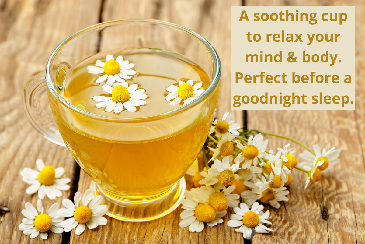what is chamomile tea - sleep tea