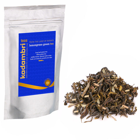 kadambri tea - The Indian Chai Organic Lemongrass Leaves - 100 Grams