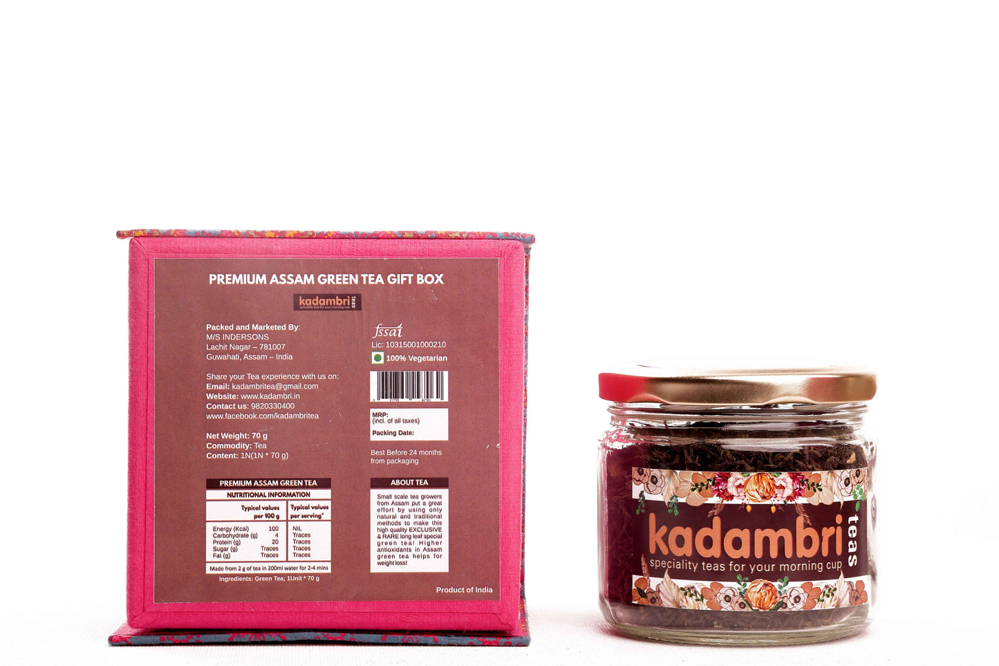 Assam Green Tea Gift Box