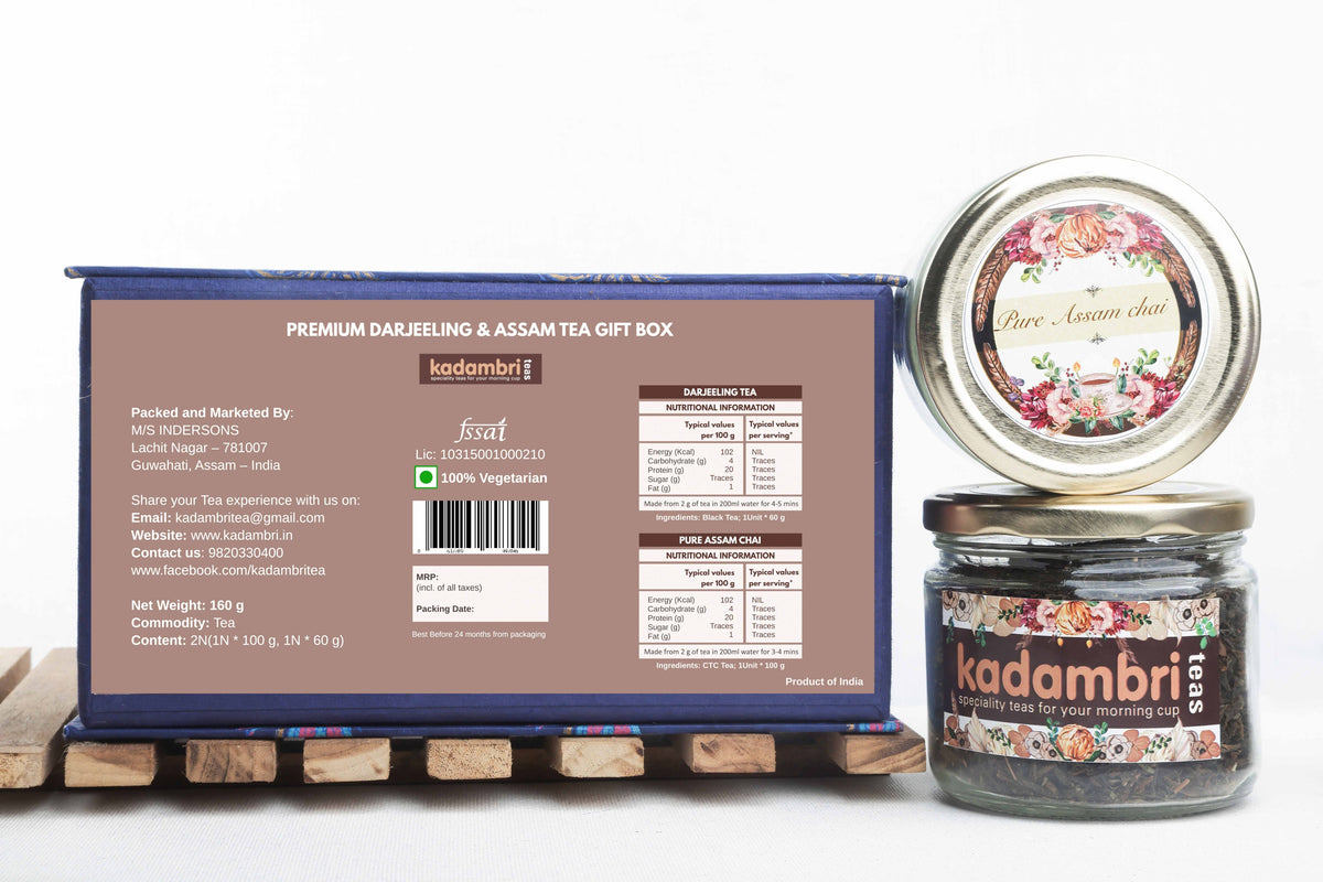 Darjeeling & Assam Tea Gift Box
