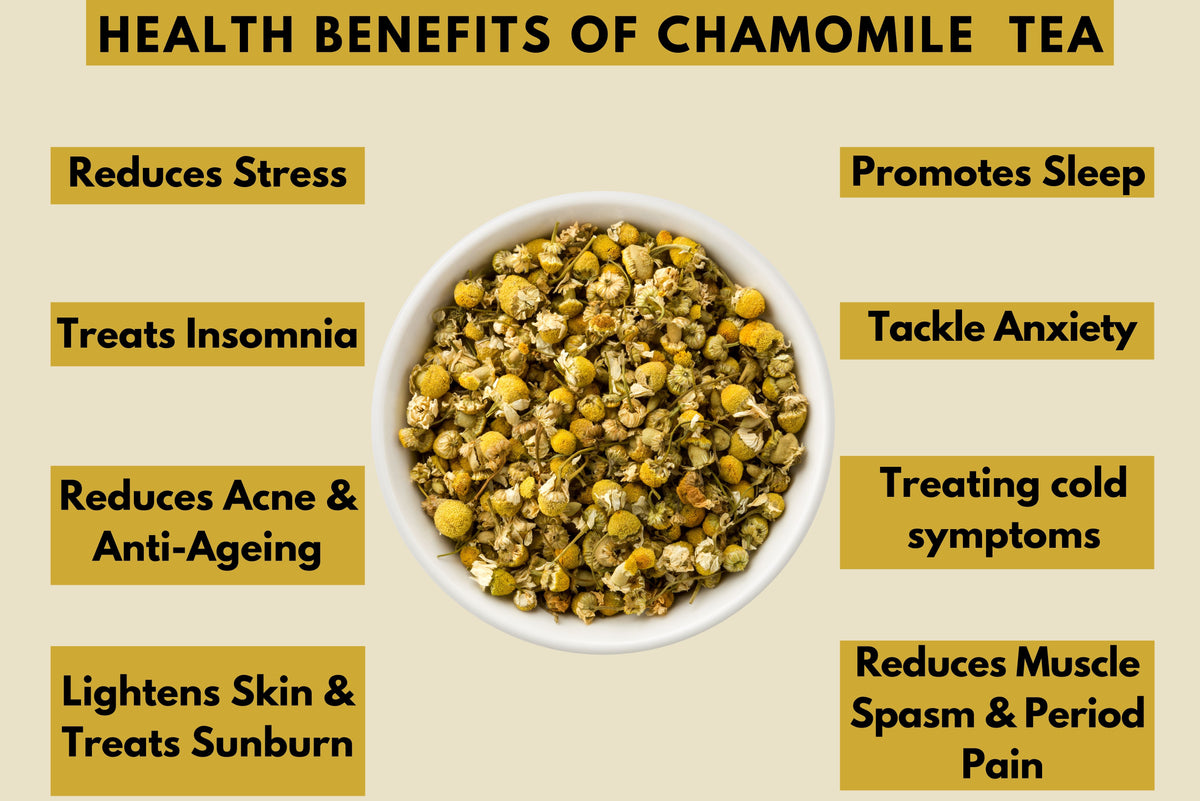 chamomile tea health benefits
